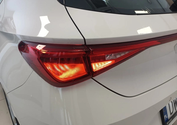 Seat Leon cena 74900 przebieg: 49946, rok produkcji 2021 z Miejska Górka małe 326